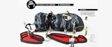 CRAB GRAB｜スノーボード GOLGODA ゴルゴダ