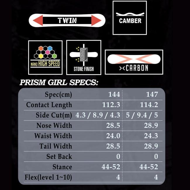 予約 アライアン スノーボード ALLIAN PRISM GIRL 26-27 プリズム