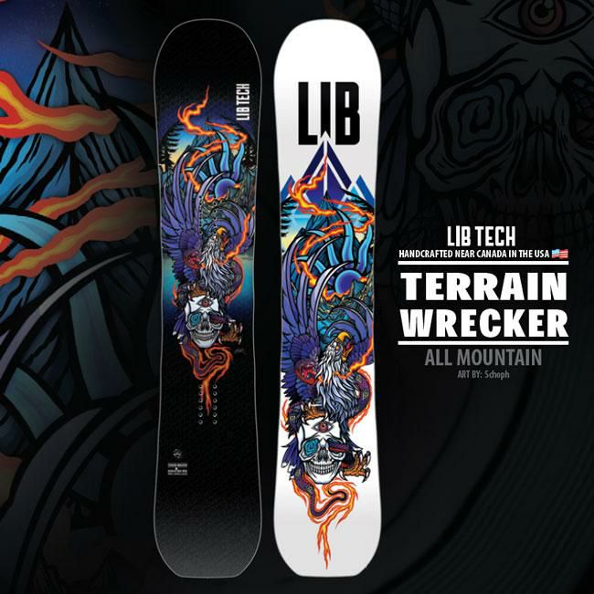 25-26 リブテック スノーボード LIBTECH TERRAIN WRECKER テレイン