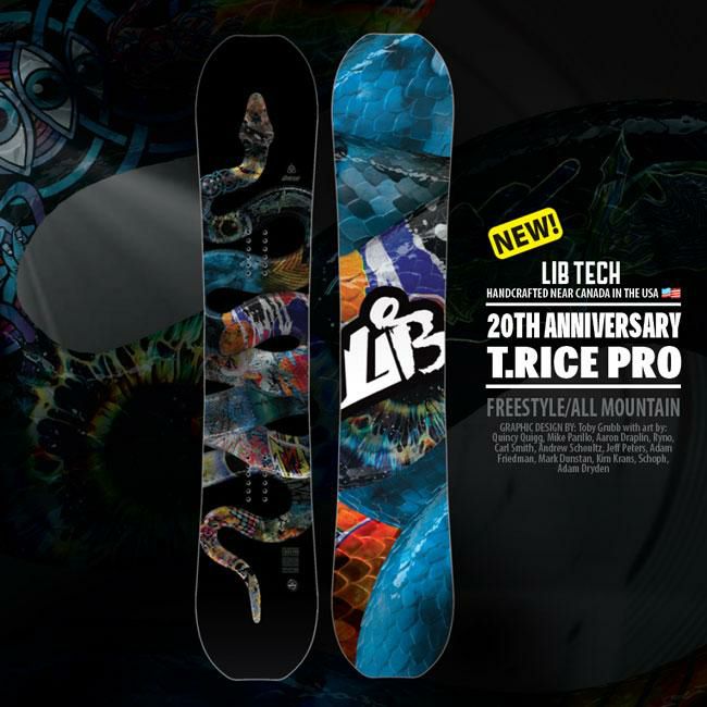 25-26 リブテック スノーボード LIBTECH T.RICE PROトラビス・ライス