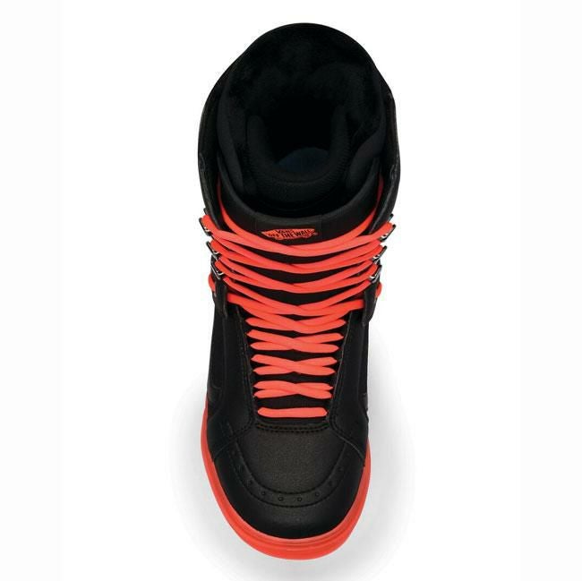 バンズ ブーツ VANS BOOTS HI-STANDARD OG / BLACK/ORANGE 25-26 ハイ