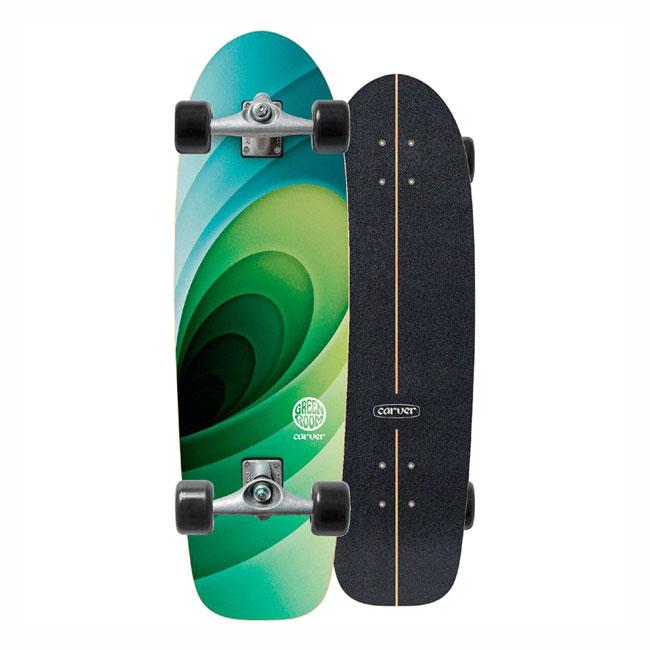 carver カーバー スケートボード GREENROOM 34 サーフスケート CX 2026