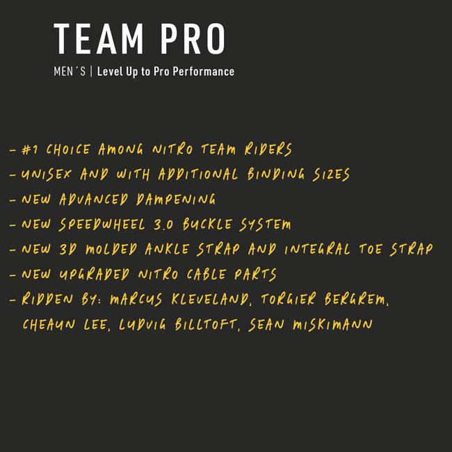 予約 ナイトロ NITRO チームプロ TEAM PRO メンズ 26-27 スノーボード