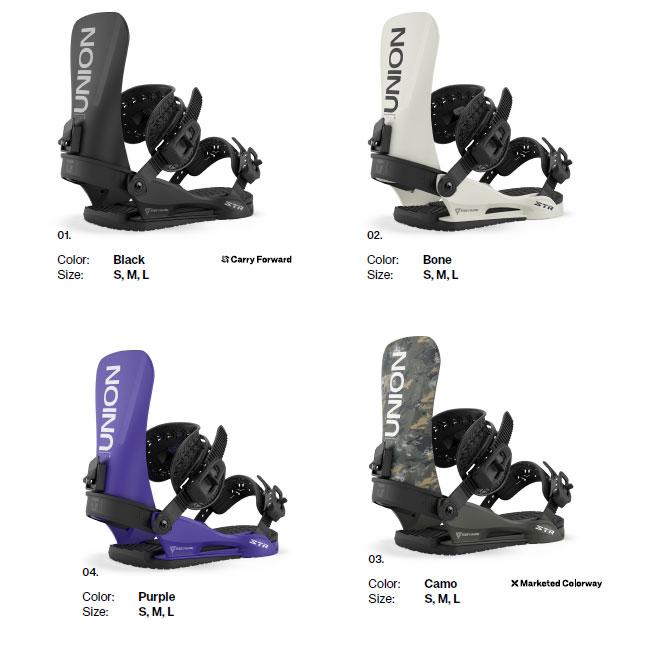 ユニオン ビンディング UNION BINDING STR 25-26 スノーボード オール