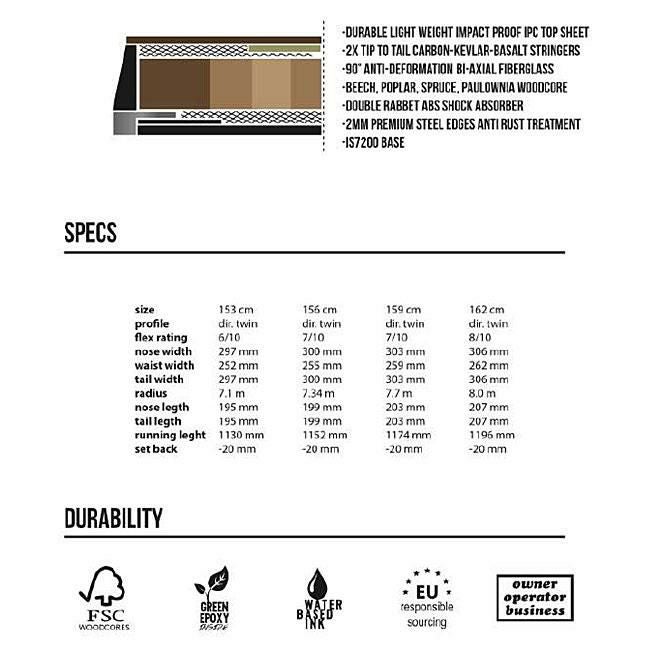 ウエスト スノーボード WEST SNOWBOARD LA HACHE 25-26 ラ ハッチェ