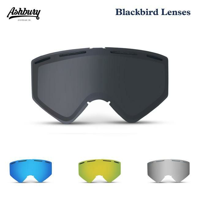 スペアーレンズ ASHBURY BLACKBIRD LENS アシュベリー ミラーレンズ