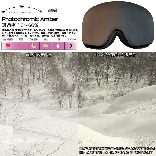 スペアーレンズ ドラゴン ゴーグル DRAGON PXV LUMA PHOTOCHROMIC LENS