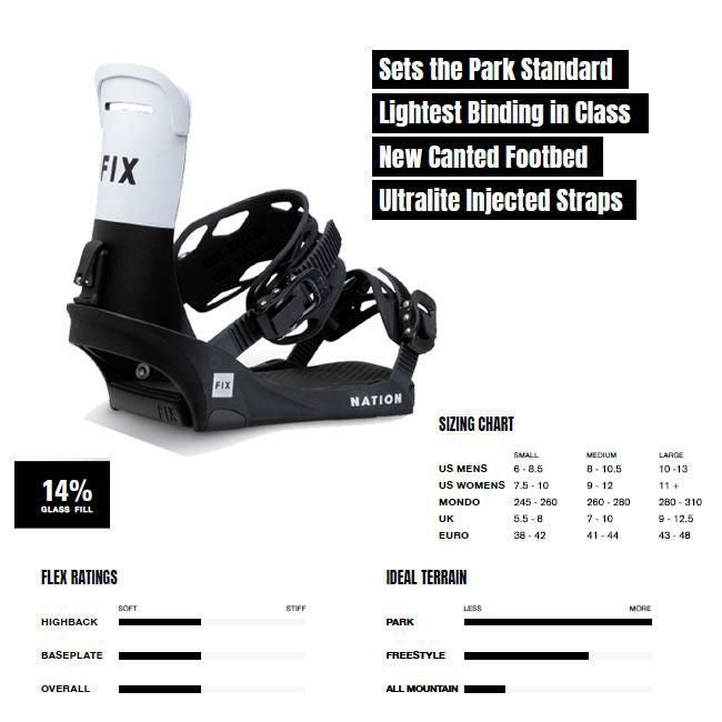 フィックス ビンディング FIX NATION BINDING 23-24 バインディング