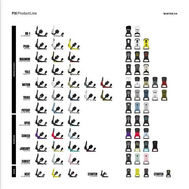 フィックス ビンディング FIX NATION BINDING 23-24 バインディング