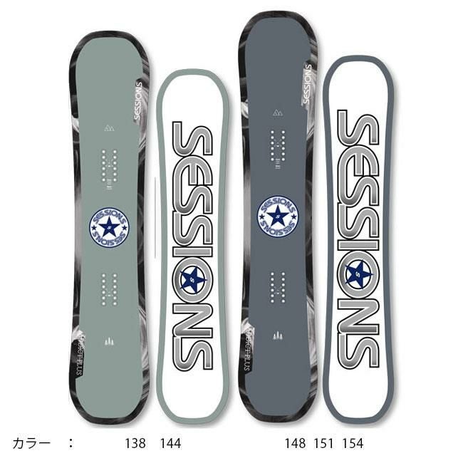 セッションズ スノーボード SESSIONS ADDICT PLUS 24-25 ダブル