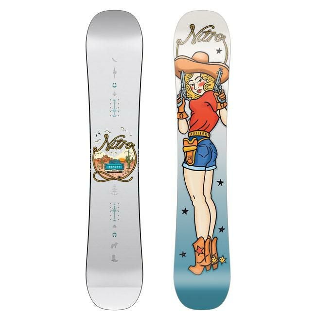 NITRO Beauty 147 cm スノーボード ナイトロ スノーボード NITRO BEAUTY ビューティー 25-26 板