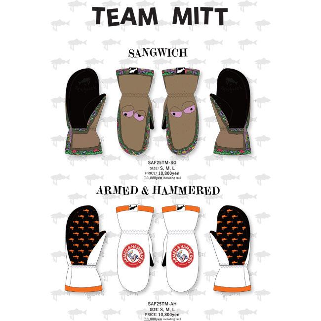 サーモンアームズ SALMON ARMS チームミット TEAM MITT メンズ