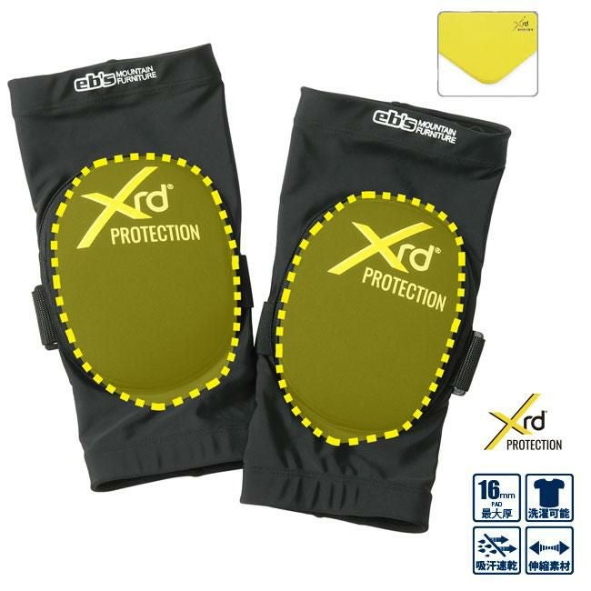 エビス eb's ニーパッドXRD KNEE PAD XRD 膝用プロテクター XRD搭載