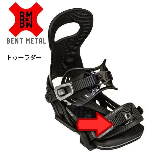 スペアーパーツ】ベントメタル ビンディング BENTMETAL トゥーラダー