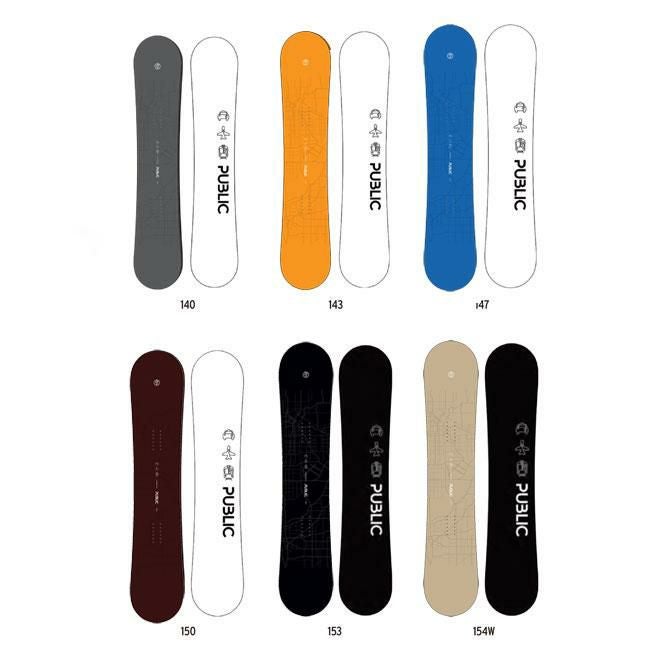 パブリック スノーボード PUBLIC GENERAL 25-26 ジェネラル