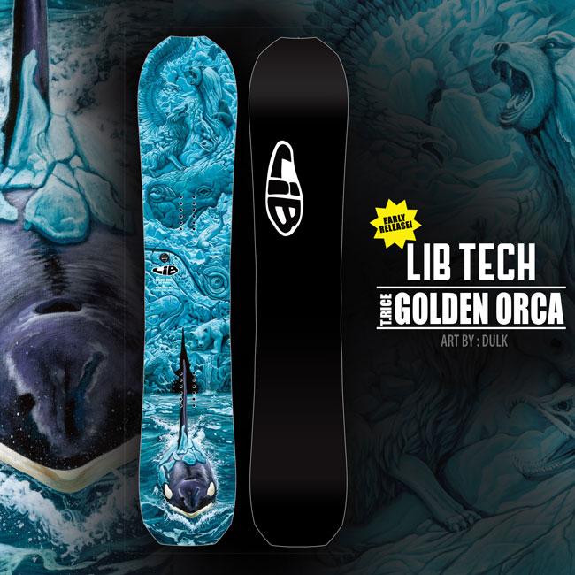 予約 リブテック LIBTECH T.RICE GOLDEN ORCA オルカ 26-27