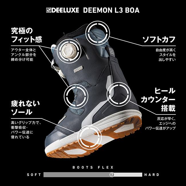 24-25 ディーラックス ブーツ ディーモン DEELUXE DEEMON L3 BOA 24-25 ディーラックス ブーツ ディーモン DEELUXE DEEMON L3 BOA