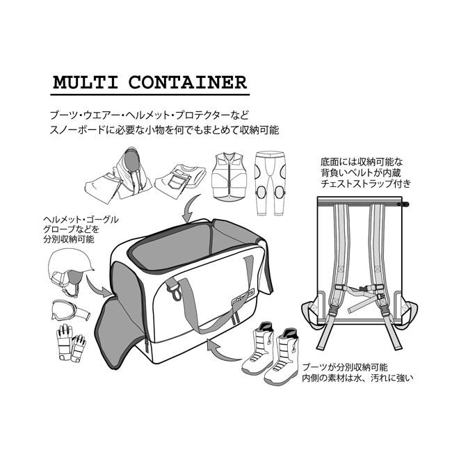 eb's エビス マルチコンテナ MULTI CONTAINER メンズ レディース 25-26