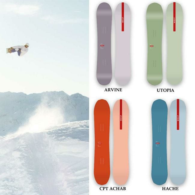 ウエスト スノーボード WEST SNOWBOARD UTOPIA 25-26 ユートピア