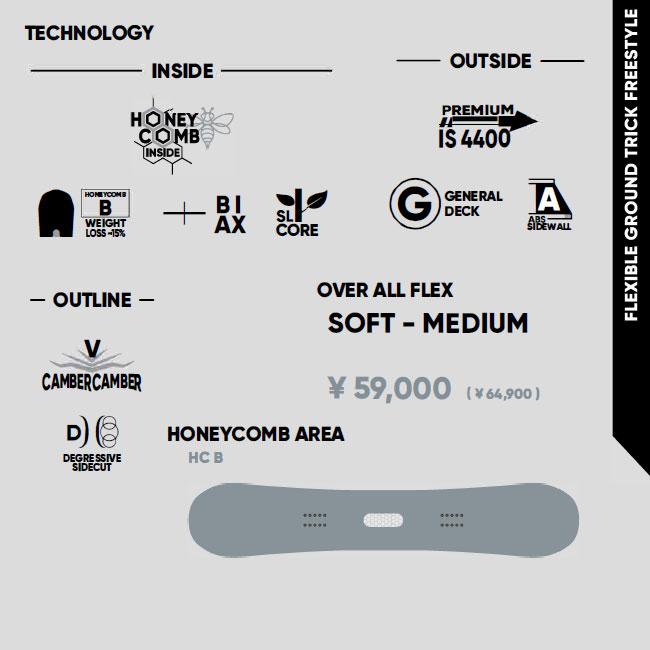 FNTC エフエヌティーシー TNT R 24-25 グラトリ Wキャンバー 139 143