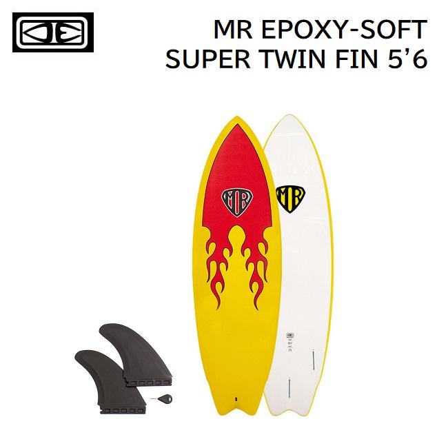 ソフトボード OCEAN&EARTH MR EPOXY-SOFT SUPER TWIN FIN 5'6 37L