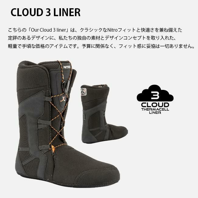 ナイトロ ブーツ NITRO SENTINEL BOA 25-26 BOOTS ボア スノーボード