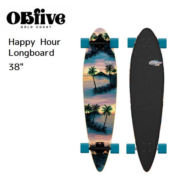 サーフスケート OBFIVE オービーファイブ HAPPY HOUR LONGBOARD 38inch