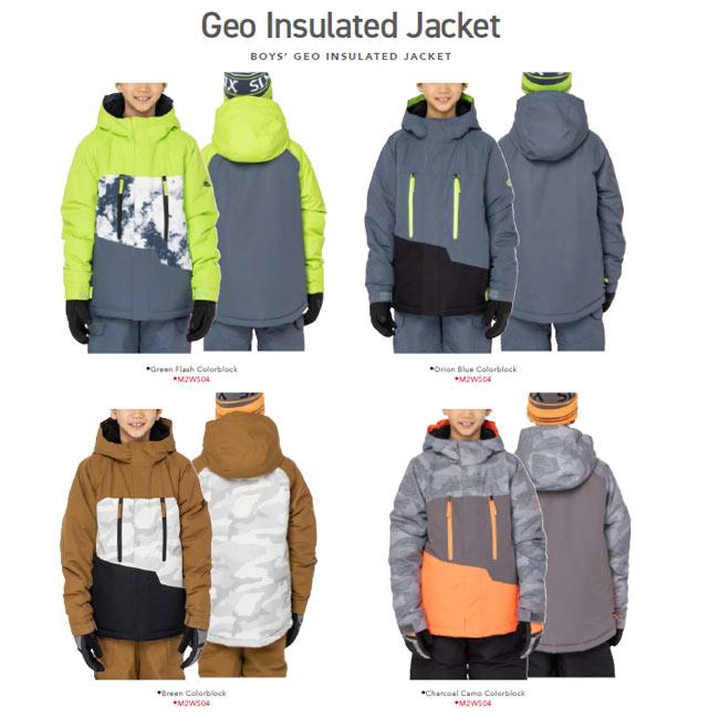 ジャケット 686 SIX EIGHT SIX キッズ Geo Insulated Jacket 子供用