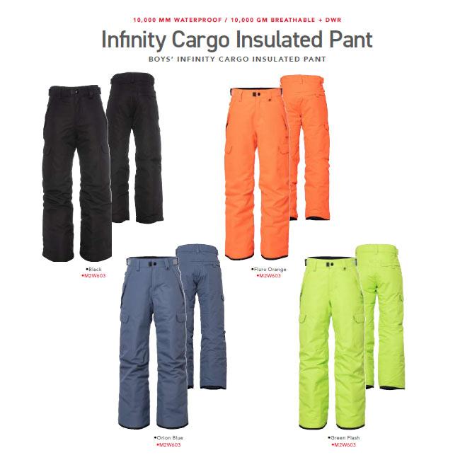 パンツ 686 SIX EIGHT SIX キッズ Infinity Cargo Insulated Pant 子供