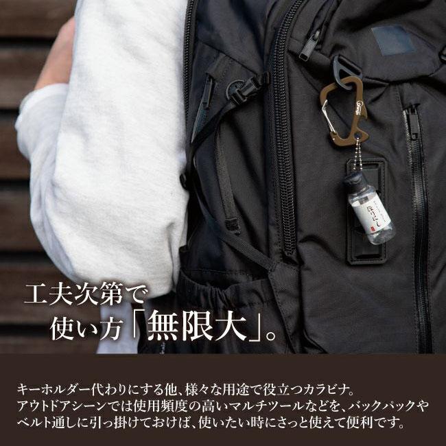 ちびにし＋Trimmers 別注カラビナセット ほりにし アウトドアスパイス