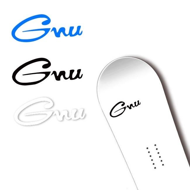 ステッカー GNU SNOWBOARDS CLASSIC Diecut Sticker グヌー
