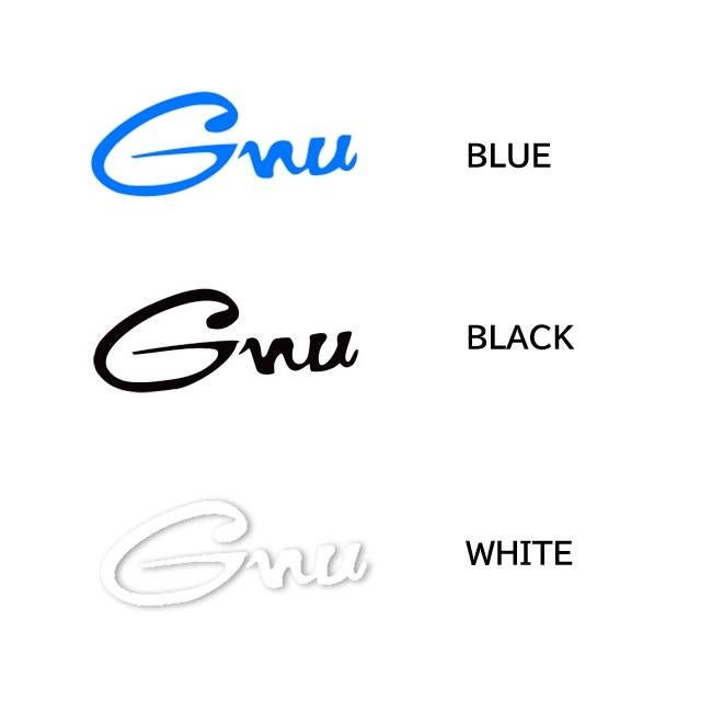 ステッカー GNU SNOWBOARDS CLASSIC Diecut Sticker グヌー