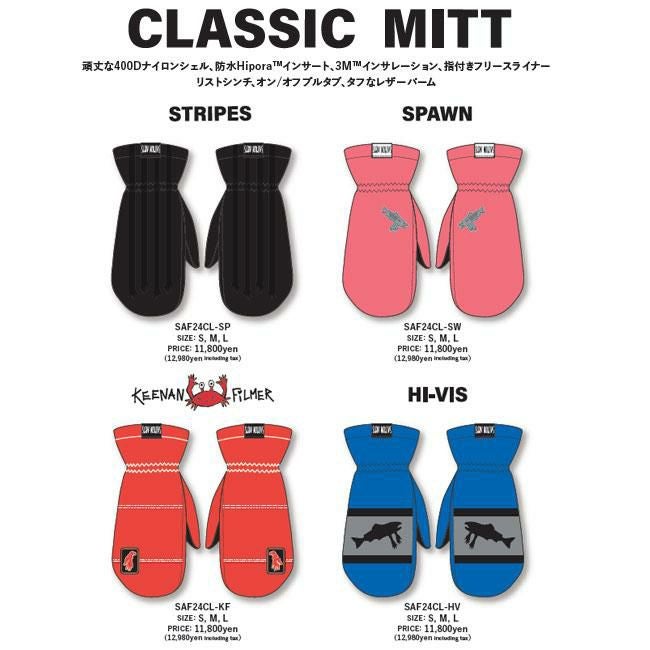 サーモンアームズ SALMON ARMS CLASSIC MITT 24-25 スノーボード用