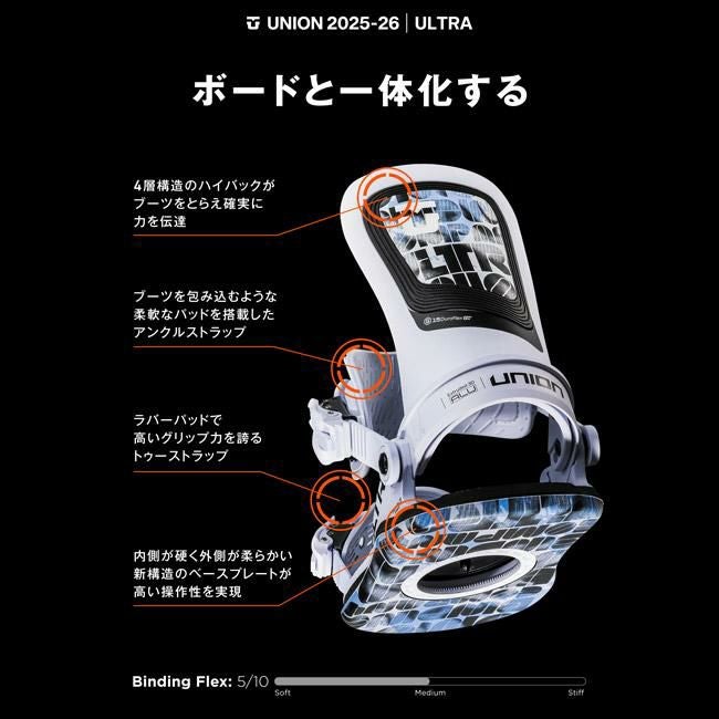 25-26 ユニオン ビンディング UNION BINDING ULTRA [MEN 25-26 ユニオン ビンディング UNION BINDING ULTRA [MEN