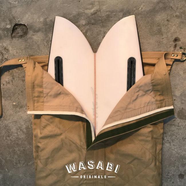 WASABI Canvas sock キャンバスソック SHORT ショートボード