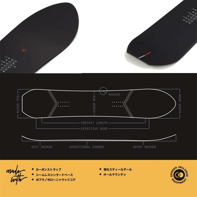 シーズン SEASON スノーボード ネクサス NEXUS メンズ レディース 25