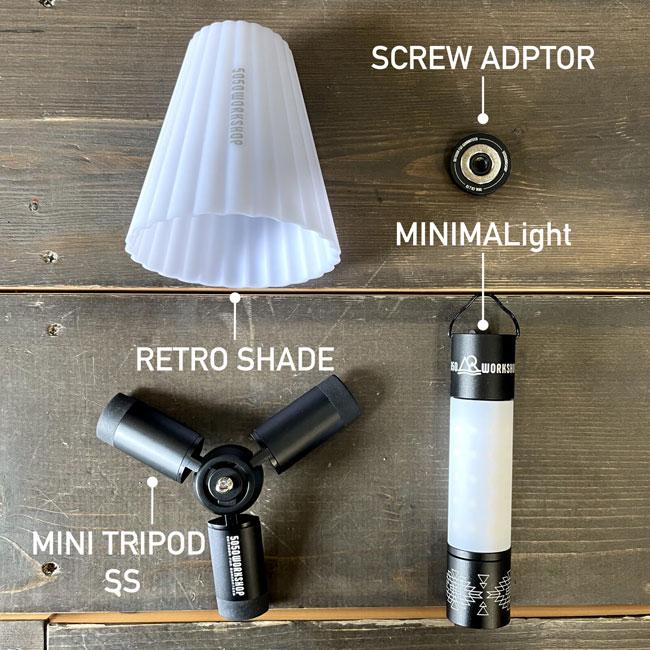 MINIMALight ランタンスタンド 三脚 5050WORKSHOP MINI TRIPOD ミニ