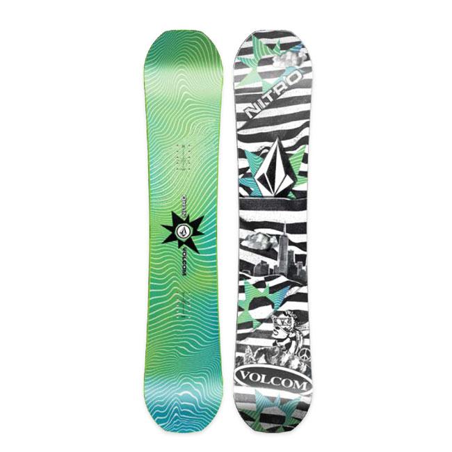 ナイトロ スノーボード NITRO RIPPER x VOLCOM KIDS 24-25 キャンバー