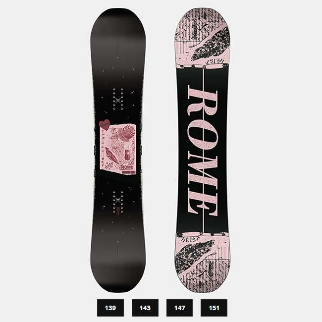スノーボード ローム ROME SDS HEIST 24-25 レディース ヘイスト