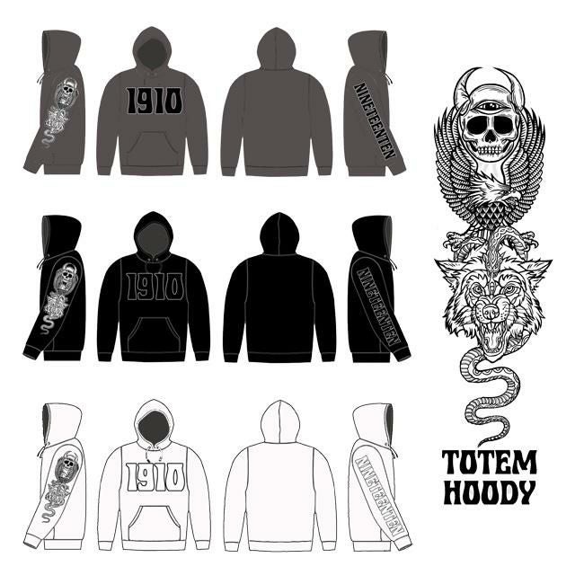 1910TOTEM HOODYプルオーバー ジェイミーリン パーカー パーカー 1910 TOTEM HOODY スノーボード プルオーバー ジェイミーリン