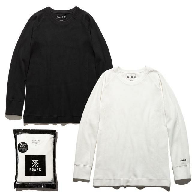 ROARK サーマルTシャツ 2枚組 REUSABLE 2PACK THERMAL TEE メンズ