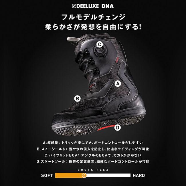 予約 ディーラックス DEELUXE DNA S2 メンズ レディース 26-27