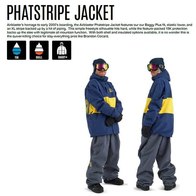 エアブラスター AIRBLASTER Phatstripe Jacket Flames 24-25