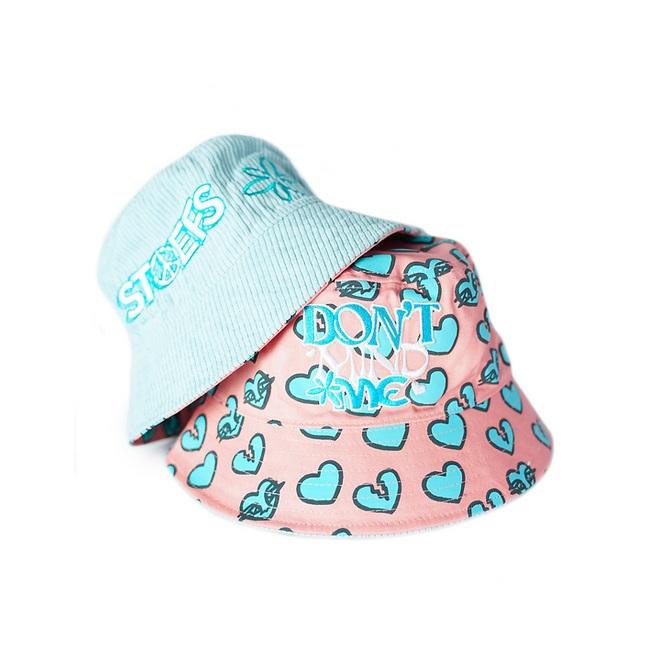 ハット STOEFS STUDIO ストーフ Lovers Reversible Bucket Hat ハット STOEFS STUDIO ストーフ Lovers Reversible Bucket Hat