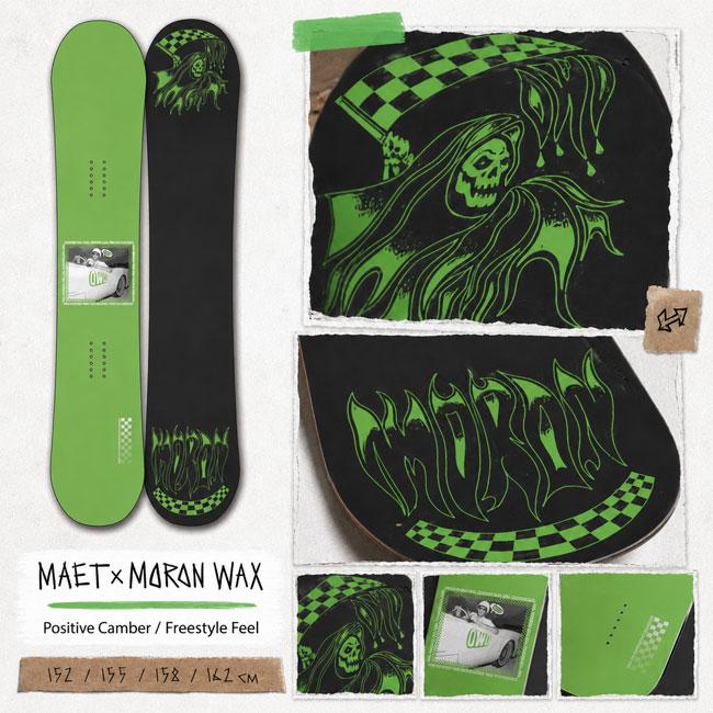 予約 DINOSAURS WILL DIE ダイナソーウィルダイ maeT-ier x Moron Wax
