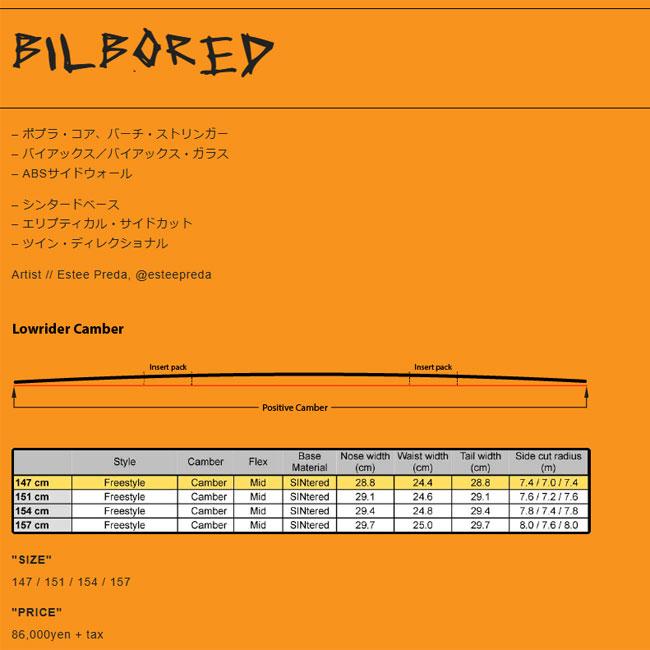 ダイナソー ウィル ダイ スノーボード DINOSAURS WILL DIE Bilbored 24