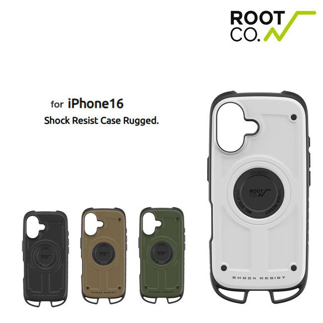iPhone16専用ケース ROOT CO. ルート コー GRAVITY Shock Resist Case
