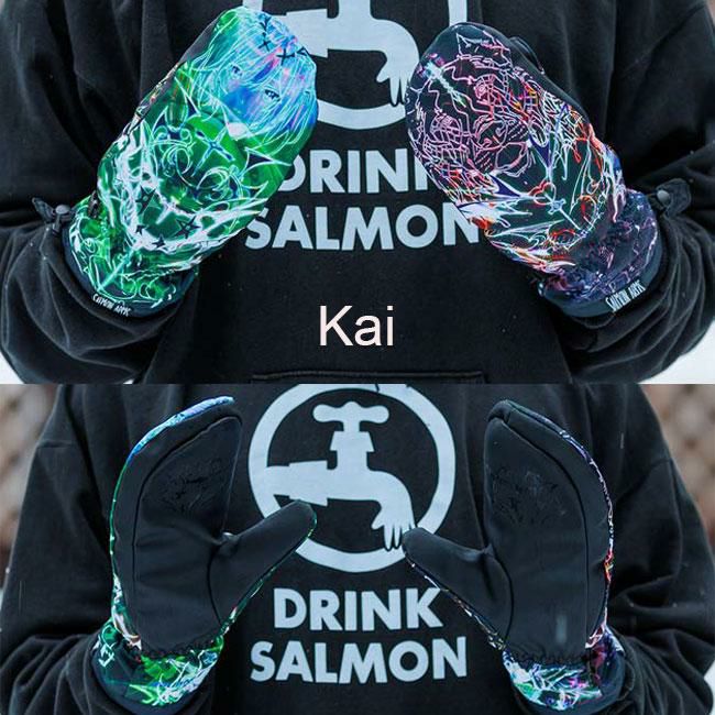 サーモンアームズ ミトン SALMON ARMS TEAM MITT 24-25 スノーボード用