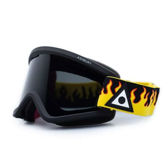 スノーボードゴーグル アシュベリー ASHBURY BLACKBIRD YELLOW FLAME