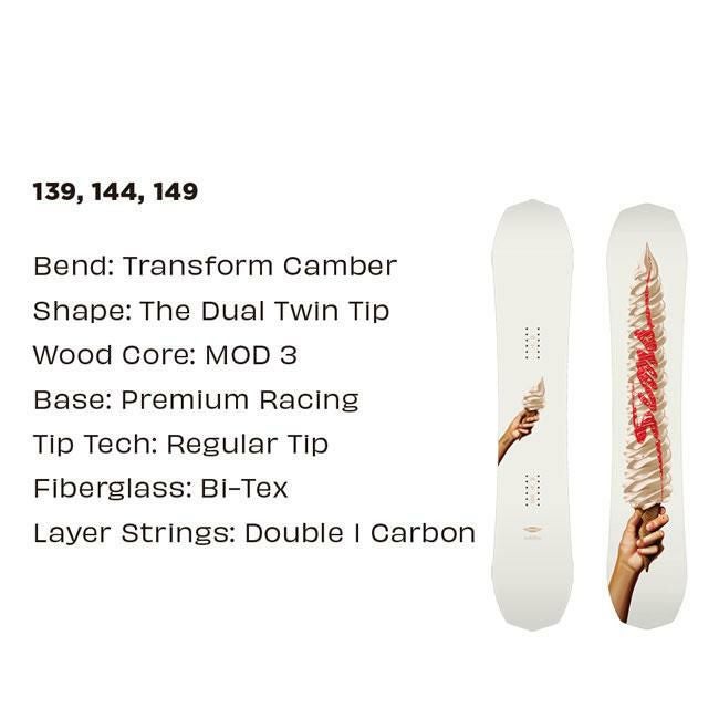 SIMS シムス スノーボード VANILLA バニラ 25-26モデル レディース